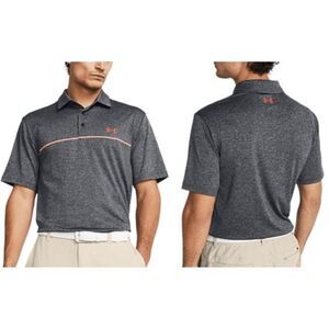 Under Armour Men's Chest Striped Playoff Polo Shirt 3.0 S